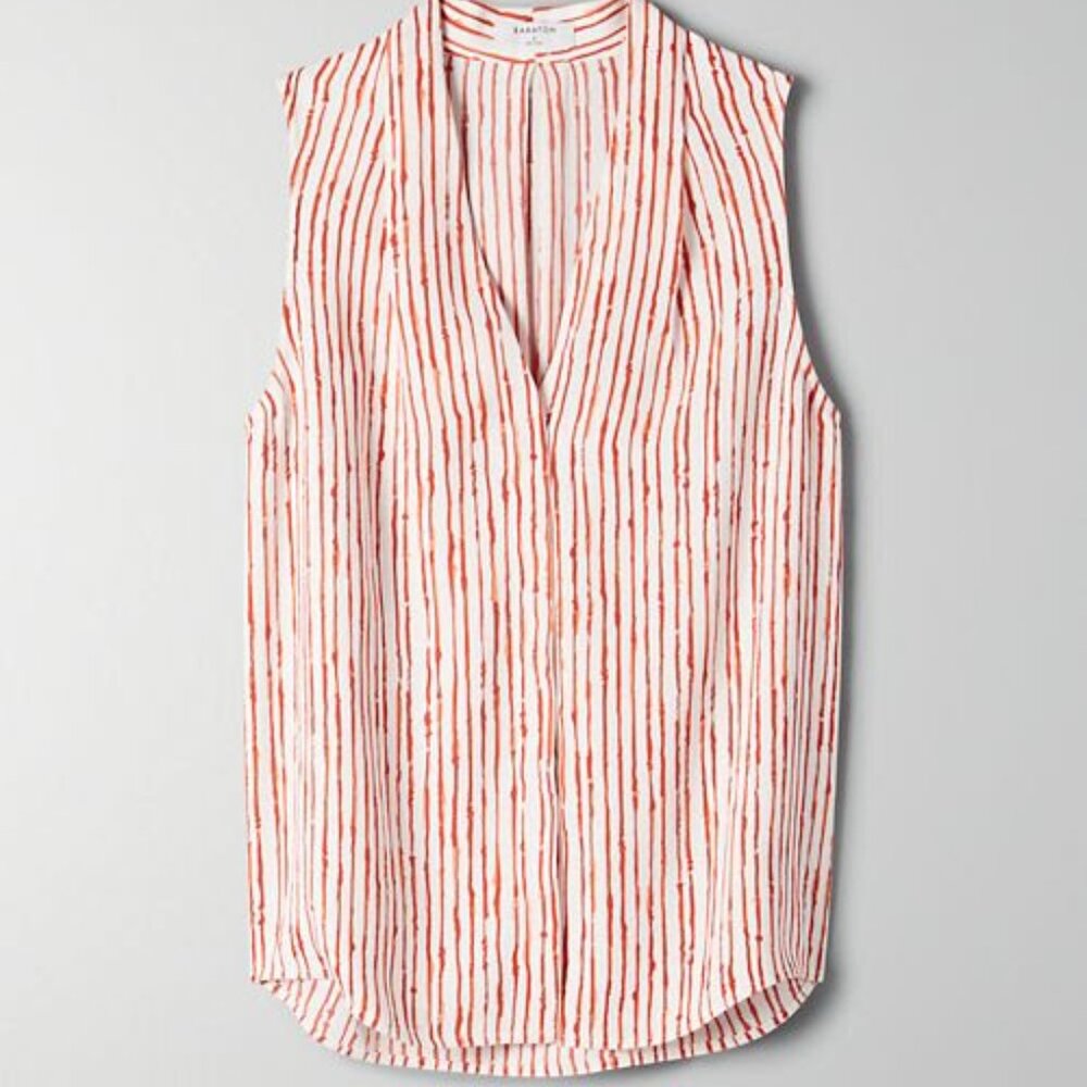 NWT Aritzia/ Babaton SLEEVELESS POWER BLOUSE - Picture 4 of 4